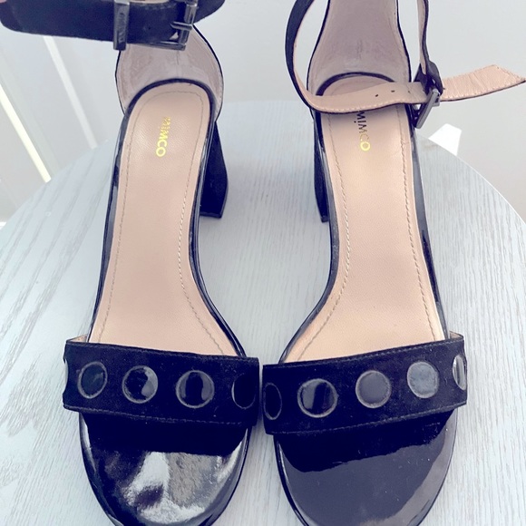 Mimco Black Suede Shoes - Size 37 - Picture 4 of 13